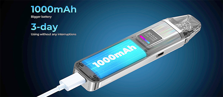 oxva xlim pro battery