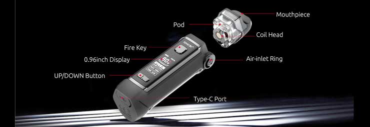 smoktech ipx80 komponenty