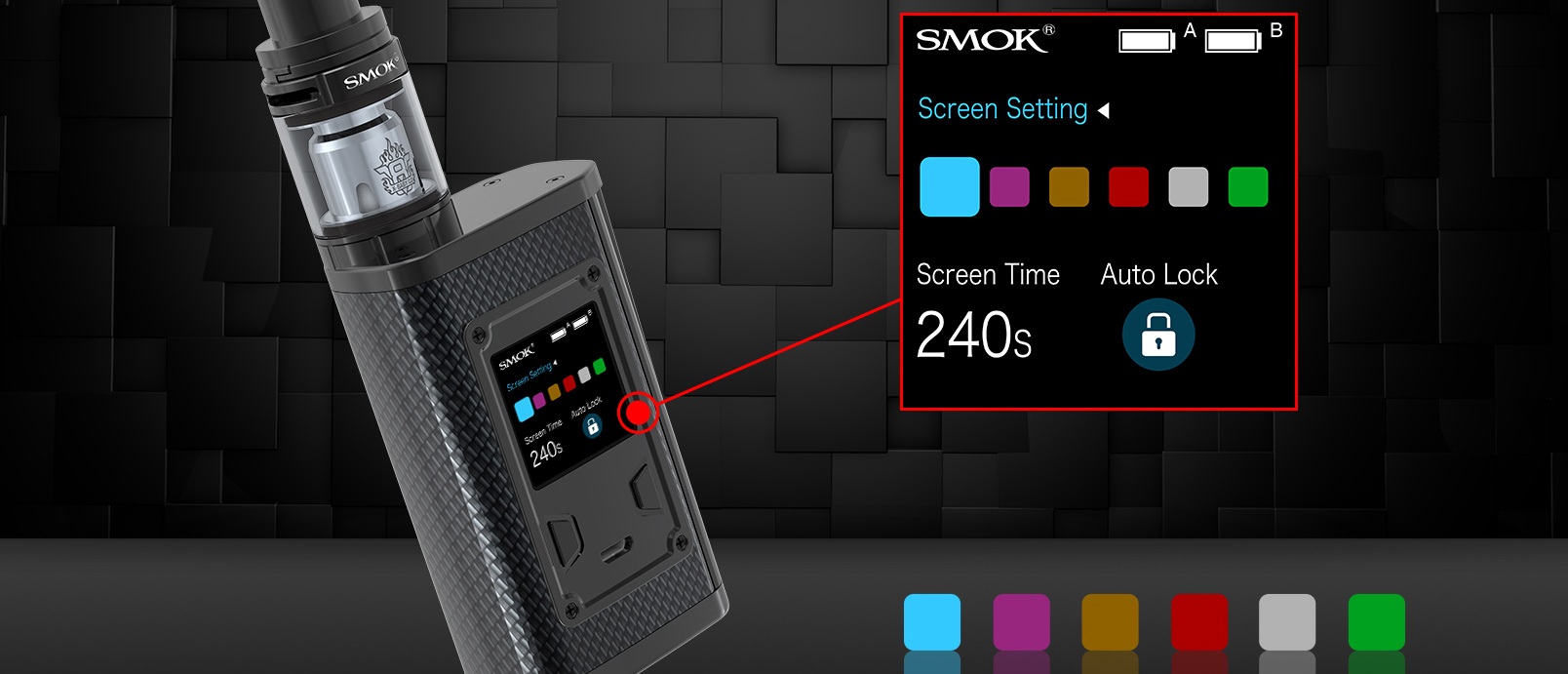 Majesty pokračuje v duchu ProColor a prichádza s farebným displejom