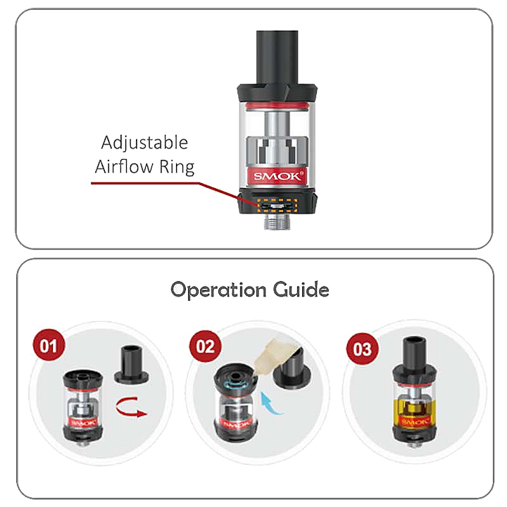 nový clearomizér Vape pen Nord 19