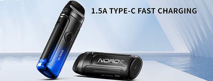 SMOK Nord C 50W charging