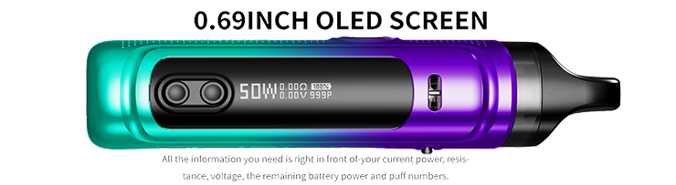 oled display Smoktech NORD C 50