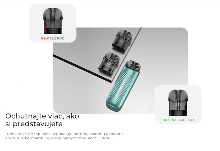 nový cartridge osmall2