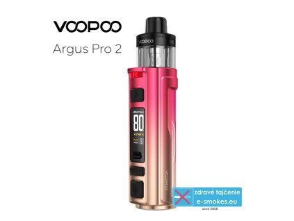 VooPoo Argus Pro 2 Pod Kit 3000 mAh Modern Red 1 ks  elektronická cigareta