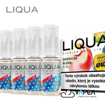 LIQUA Elements 4pack american blend 4x10ml