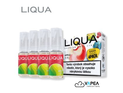 LIQUA Elements 4pack apple 4x10ml