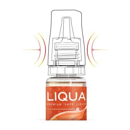 LIQUA Elements 4pack STRAWBERRY 4x10ml 6mg nikotínu  ekonomické balenie 4 fľaštičky