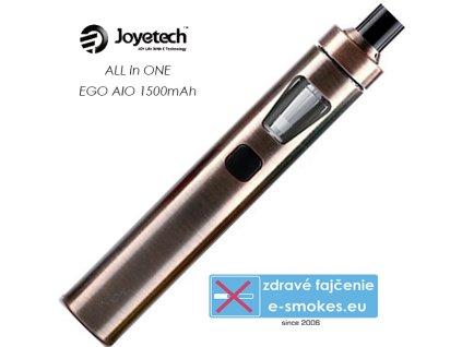 Joyetech eGo AIO 1x1500 mAh brusená bronzová  elektronická cigareta