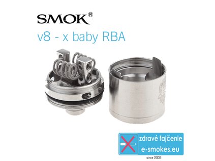 SmokTech atomizér V8 X-Baby RBA