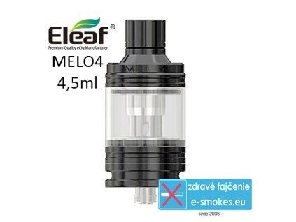 ELEAF MELO4 clearomizér 4,5ml čierny