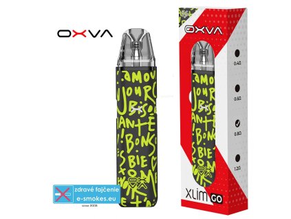 OXVA Xlim Go elektronická cigareta 1000mAh Graffiti Black