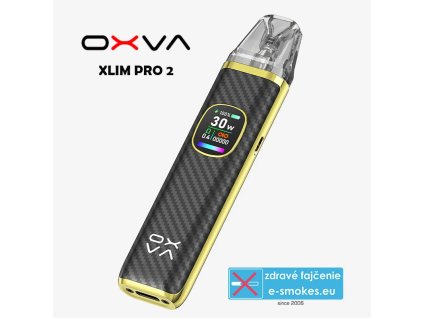 OXVA Xlim Pro 2 Pod Kit 1300 mAh Black Carbon 1 ks