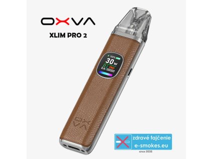 OXVA Xlim Pro 2 Pod Kit 1300 mAh Brown Python 1 ks