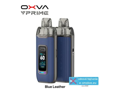 OXVA VPRIME POD kit 2600mAh Blue Leather  elektronická cigareta