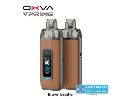 OXVA VPRIME POD kit 2600mAh Brown Leather  elektronická cigareta