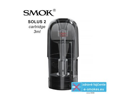 Smoktech SOLUS Meshed cartridge 0,9ohm 3,0ml  náhradný tank (POD)