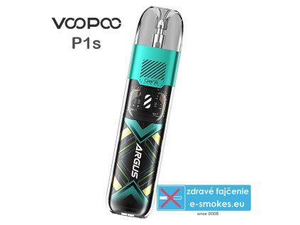VOOPOO ARGUS P1S POD elektronická cigareta 800mAh Cyber Blue 1 ks