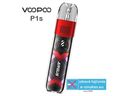 VOOPOO ARGUS P1S POD elektronická cigareta 800mAh Cyber Red 1 ks