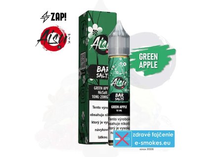 ZAP! AISU Bar Salts Green Apple 10ml 20mg  e-liquid