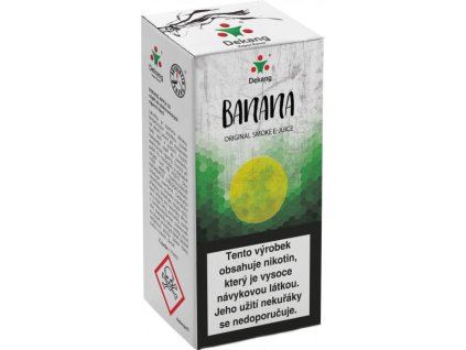 13201 e liquid dekang banana 10ml 6mg banan