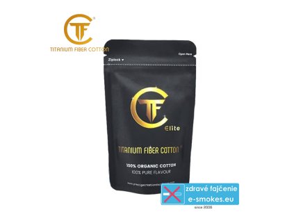 Titanium Fiber Cotton Elite organická bavlna  knôt, vata, DIY