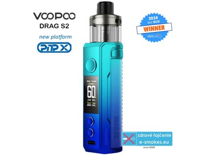 VOOPOO Drag S2 POD MOD 60W 2500 mAh Sky Blue 1 ks