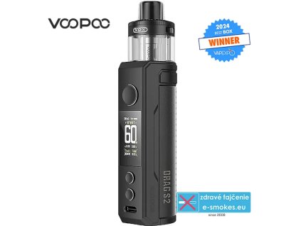 VOOPOO Drag S2 POD MOD 60W 2500 mAh Spray Black 1 ks