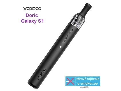 VooPoo Doric Galaxy S1 800 mAh Obsidian Black 1 ks