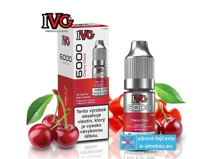 IVG 6000 Salt Cherry Chew 10 ml 20 mg  e-liquid