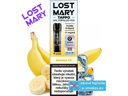 Elf Bar Lost Mary Tappo Cartridge Banana Ice 17 mg