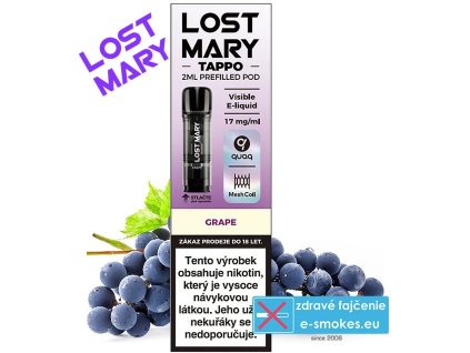 Elf Bar Lost Mary Tappo Cartridge Grape 20 mg