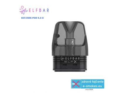 Elf Bar ELFX Dual POD cartridge 2ml 0,8 ohm