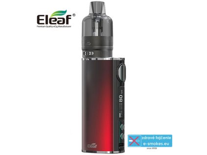 Eleaf full kit iStick T80 with GTL Pod Tank - Gradient Red  elektronická cigareta 3000mAh