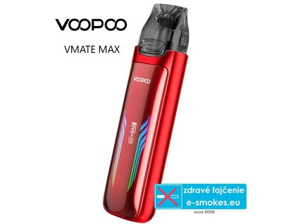 VOOPOO VMATE MAX Pod Kit 1200 mAh Ruby Red