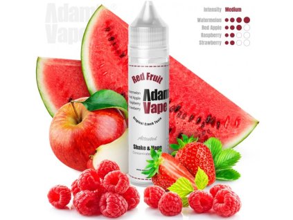 Adam´s Vape Shake and Vape Red Fruit 12ml  aróma pre výrobu e-liquidu Longfill