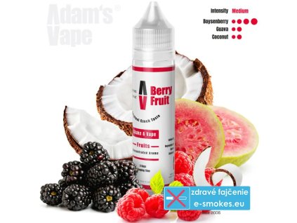 Adam´s Vape Shake and Vape Berry Fruit 12ml  aróma pre výrobu e-liquidu Longfill
