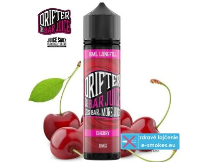 Juice Sauz Drifter Shake & Vape Cherry 16ml  aróma pre výrobu e-liquidu Longfill