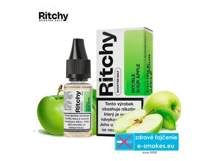Ritchy Salt Double Sour Apple 10 ml 10 mg  e-liquid