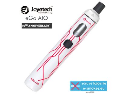 Joyetech eGo AIO 10th Anniversary Edition 1500mAh - white