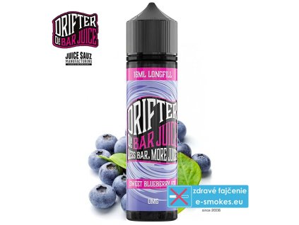 Juice Sauz Drifter Shake & Vape Sweet Blueberry Ice 16ml  aróma pre výrobu e-liquidu Longfill