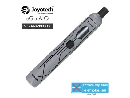 Joyetech eGo AIO 10th Anniversary Edition 1500mAh - silver