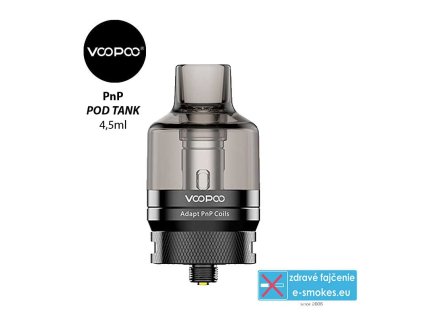 VOOPOO PnP Pod Tank Clearomizer 4,5ml Black