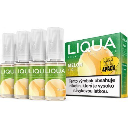 LIQUA Elements 4pack Melon 4x10ml 3mg  ekonomické balenie 4 fľaštičky