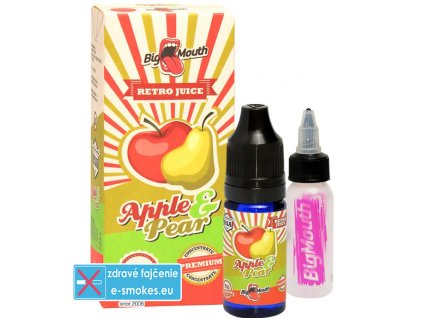 Big Mouth aróma RETRO - APPLE AND PEAR 10ml