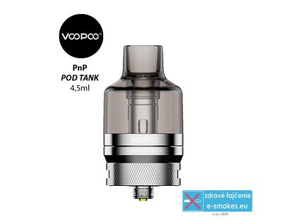 VOOPOO PnP Pod Tank Clearomizer 4,5ml Silver