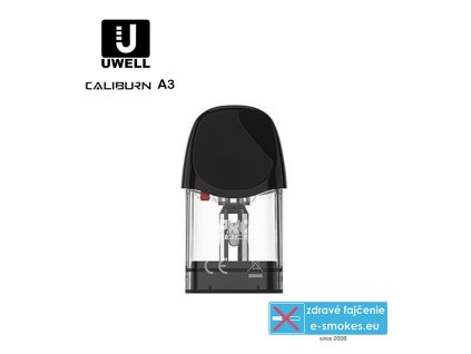 Uwell Caliburn A3 cartridge 2ml 1ohm  náhradný tank (POD)