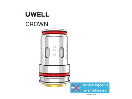 Uwell Crown 5 UN2-3 Single Meshed - 0,2 ohm  žeraviaca hlava - atomizér