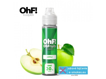 OhF! shake & vape 20ml Apple  aróma pre výrobu e-liquidu longfill