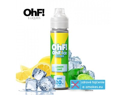 OhF! shake & vape 20ml Lemon Lime  aróma pre výrobu e-liquidu longfill