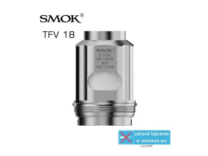 Smoktech žeraviaca hlava TFV18 Meshed - 0,33 ohm